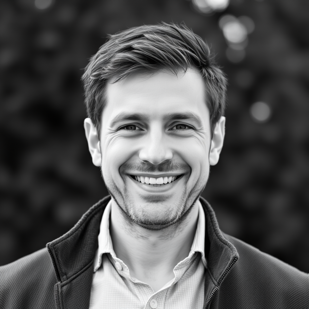 Kovács Péter, a Nexacompute.org alapítója és vezérigazgatója, mosolygós arccal